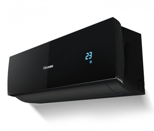 Настенный кондиционер черного цвета Hisense AS-09UR4SYDDEIB1