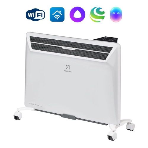 Электрический конвектор Electrolux Air Gate Transformer с блоком управления и шасси ECH/AG2-1500 T-TUE4 с WI-FI, с Алисой, 2 ступени мощности