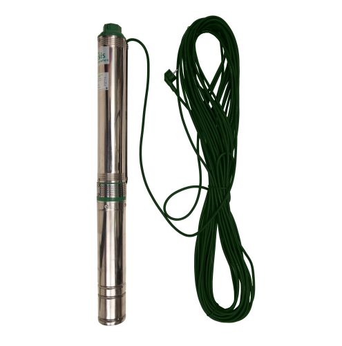 Насос для скважины Oasis SN 75/68 1000 Вт глубинный насос скважинный, погружной, центробежный, расход 75 л/мин, напор 68 м, размеры 90*920 мм