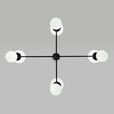 Подвесная люстра Eurosvet Bubble 30182/8 черный