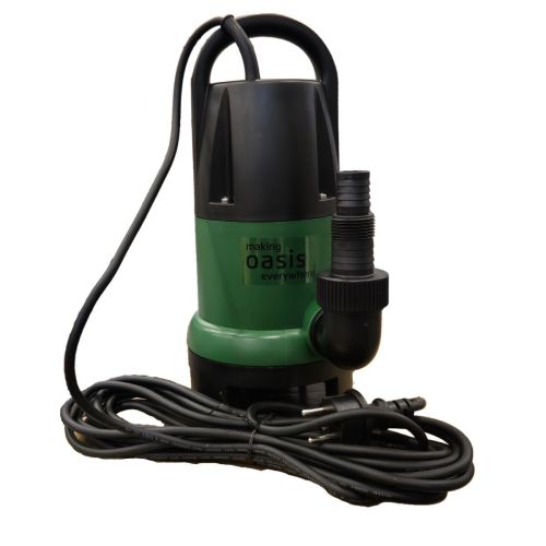 Дренажный насос для грязной воды Oasis DV 150/6, 400 Вт, 150 л/мин, напор 6 м, размер частиц 35 мм, со встроенным поплавком