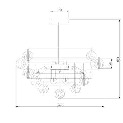 Потолочная люстра Bogates 295/10