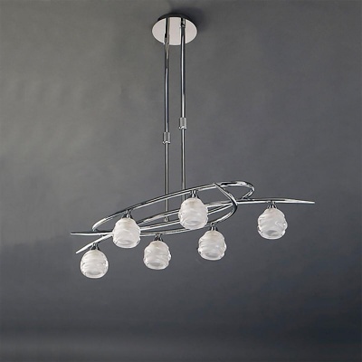 Подвесная люстра Mantra Loop Chrome 1801