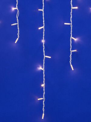 Уличная светодиодная гирлянда Uniel бахрома 220V теплый белый ULD-B3010-200/SWK Warm White IP67 UL-00003679