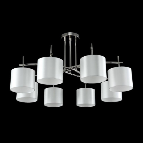 Потолочная люстра Crystal Lux Sergio PL8 Nickel