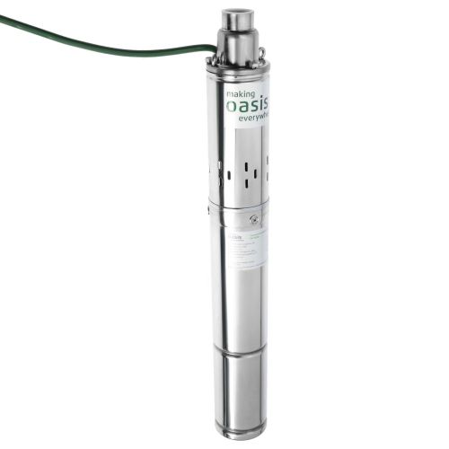 Скважинный насос винтовой Oasis SV 30/60 670 Вт глубинный, погружной, расход 30 л/мин, напор 60 м, размеры 75*547 мм