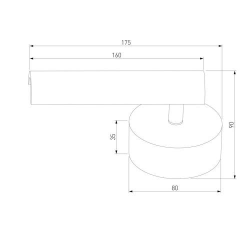 Светодиодный спот Eurosvet Tint 20126/1 LED