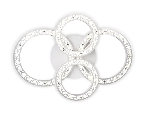 Потолочная светодиодная люстра Ambrella light Ice FA163