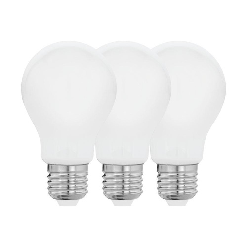 Набор светодиодных ламп филаментная Eglo E27 7W 2700K матовая 12809