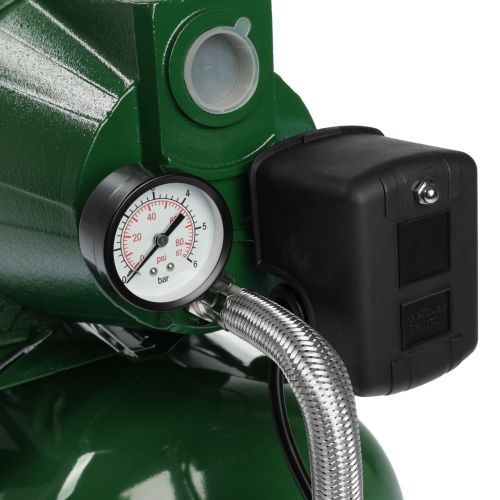 Насосная станция для воды Oasis S 38/34CA-19 автоматическая, бак 19 литров, самовсасывающий насос, 370 Вт, 38 л/мин, напор 34 м, максимальная глубина всасывания 8 м