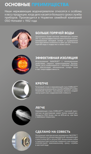 Водонагреватель OSO Super S 300 3 кВт (OSO S 300 3 кВт/ 1x230В)