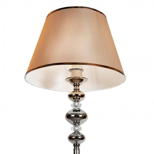 Торшер iLamp Brooklyn F2401-1 Nickel