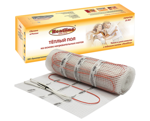 Электрический теплый пол Heatline HL-150-1,0