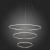 Подвесная светодиодная люстра ST Luce Erto SL904.203.03 Подвесная светодиодная люстра ST Luce Erto SL904.203.03