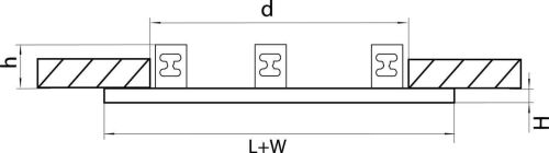 Рамка Lightstar Domino Quadro 214536