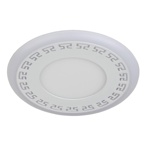 Встраиваемый светильник ЭРА с подсветкой DK LED 12-6 BL Б0030396