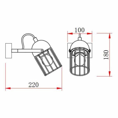 Спот Rivoli Anemon 5062-701 Б0047363