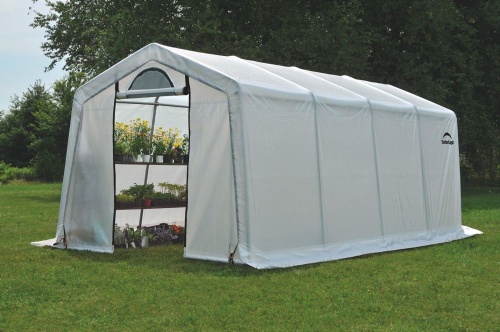 Теплица со светорассеивающим тентом Shelterlogic 3x6,1x2,4м