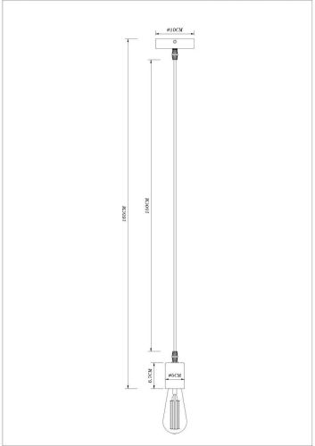 Подвесной светильник Arte Lamp Mark A7047SP-1BK