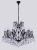 Подвесная люстра Crystal Lux Magnifico SP19 Black/Transparent Подвесная люстра Crystal Lux Magnifico SP19 Black/Transparent
