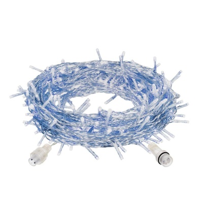 Уличная светодиодная гирлянда Vegas Занавес 24V синий без мерцания 55026