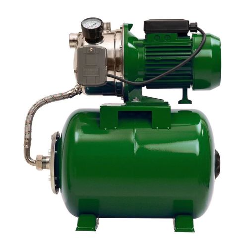 Насосная станция для воды Oasis S 60/37N-24 автоматическая, 24 литра, самовсасывающий насос, 750 Вт, 60 л/мин, напор 37 м, максимальная глубина всасывания 8 м