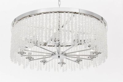 Подвесная люстра Lumina Deco Balmena LDP 7050-600 CHR