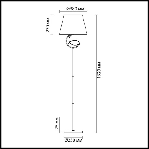 Торшер Lumion Neoclassi Fleur 4541/1F
