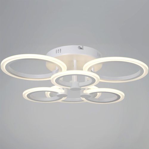 Потолочная светодиодная люстра Reluce 09502-0.3-3+3 WH