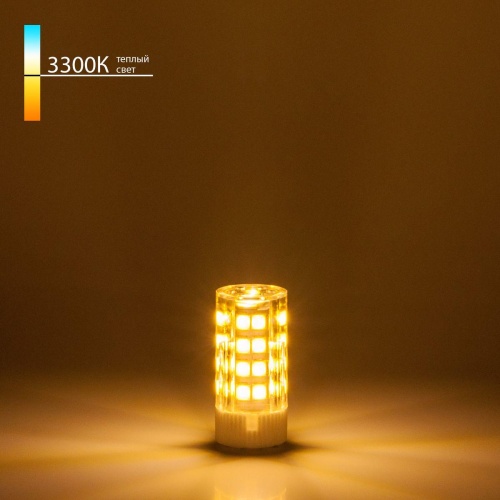 Лампа светодиодная Elektrostandard G4 7W 3300K прозрачная a049585