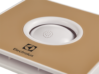 Вентилятор вытяжной Electrolux серии Rainbow EAFR-100TH beige с таймером и гигростатом