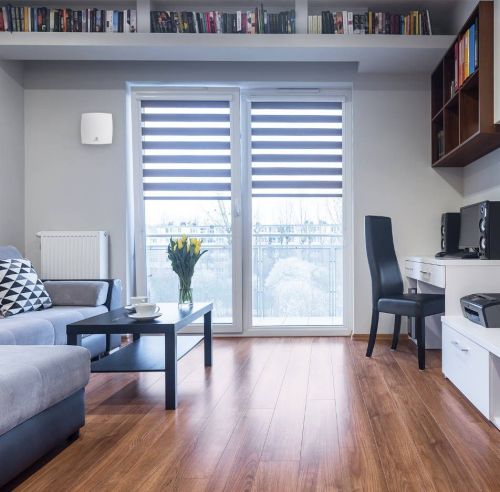 Энергоэффективная приточно-вытяжная вентиляционная установка с рекуператором Royal Clima FIATO RCF-70 LUX с подогревом, с Wi-Fi, Алиса