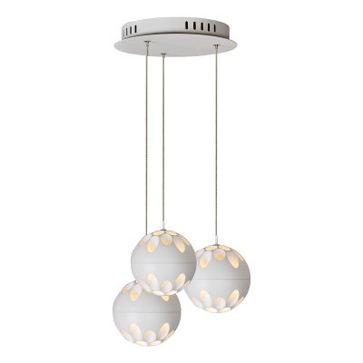 Подвесная светодиодная люстра iLedex Mob P1009-3 WH