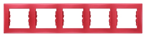 Рамка 5-постовая Schneider Electric Sedna SDN5800941
