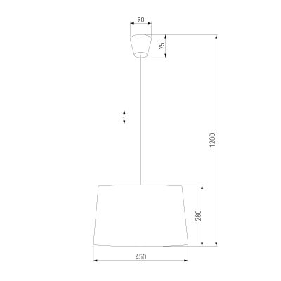 Подвесной светильник TK Lighting 1883 Maja White