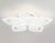 Потолочная светодиодная люстра Ambrella light Acrylica Original FA4292