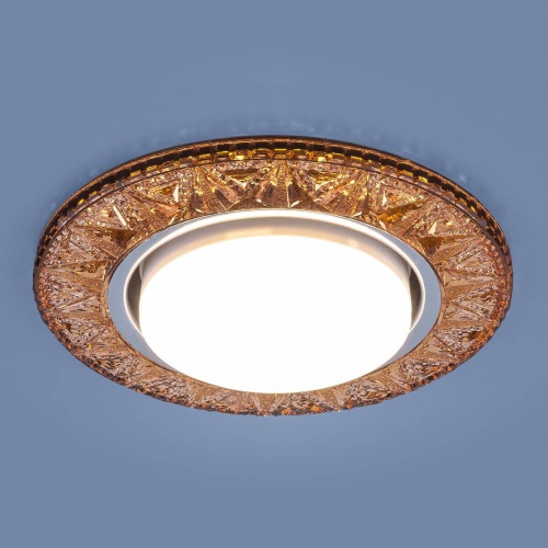 Встраиваемый светильник Elektrostandard 3022 GX53 GD золото a037069