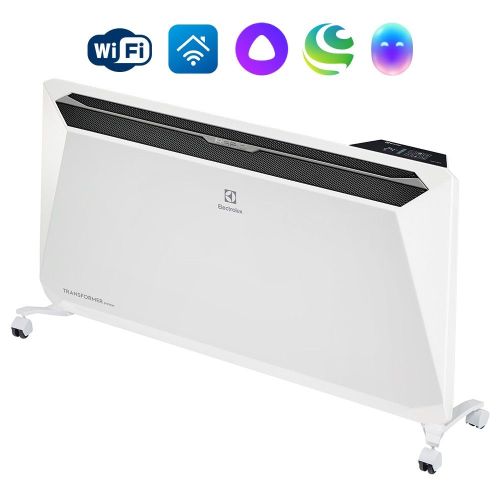 Инверторный конвектор Electrolux Rapid Transformer с блоком управления и шасси ECH/R-2500 T-TUI4 с WI-FI, 10 ступеней мощности