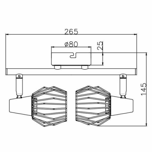 Спот Rivoli Naturale 7002-702 Б0038097
