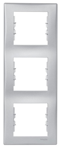 Рамка 3-постовая вертикальная Schneider Electric Sedna SDN5801360