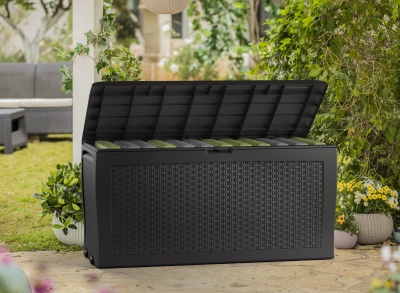 Сундук Самоа (SAMOA RATTAN BOX) 270л, графит