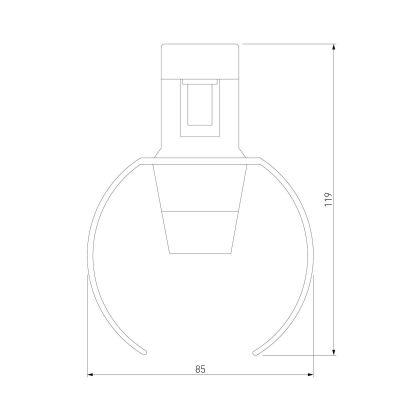 Трековый светодиодный светильник Elektrostandard Esthetic Magnetic 85119/01 a065420