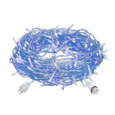 Уличная светодиодная гирлянда Vegas Занавес 24V синий без мерцания 55020