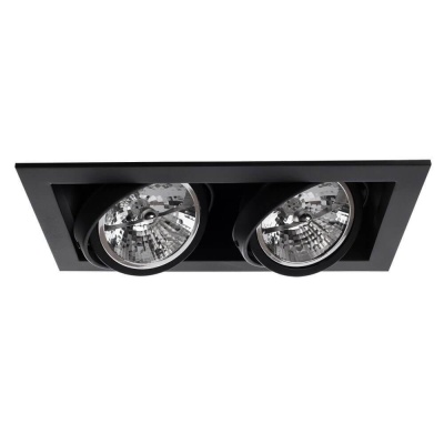 Встраиваемый светильник Arte Lamp Cardani A5935PL-2BK Встраиваемый светильник Arte Lamp Cardani A5935PL-2BK