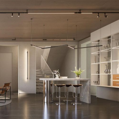 Трековый светодиодный светильник Novotech Konst Glat 359362