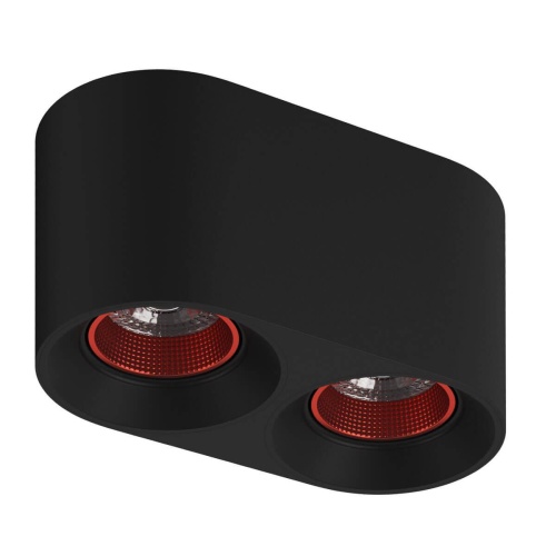 Накладной светильник Denkirs DK3096-BK+RD