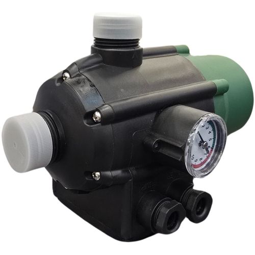 Блок автоматики для насоса водяного Oasis PC-13P без кабеля, электронное реле давления воды с манометром