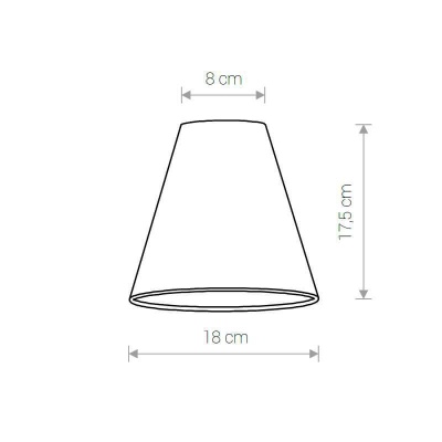 Абажур Nowodvorski Cameleon Cone S 8415