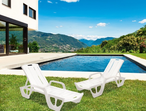 Шезлонг Флорида (Florida) зеленый