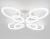 Потолочная светодиодная люстра Ambrella light Acrylica Original FA4493